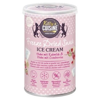 Kitty's Cuisine Freeze Dried Waffeln Huhn mit Milch und Cranberries 16 g