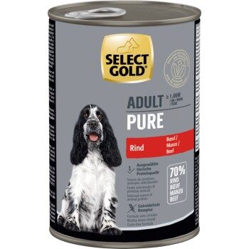 SELECT GOLD Pure Adult Rind 6x400 g