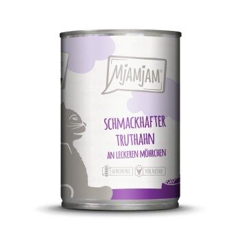 MjAMjAM Nassfutter Katze Adult Truthahn 6x400 g