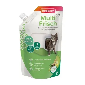 Beaphar Multi-Frisch für Katzentoiletten - Sparpaket: Vanille & Melone (2 x 400 g)