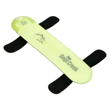 Dogs Creek Leuchtklettsticker Kuma gelb
