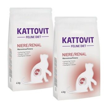 KATTOVIT Feline Nierendiät 2x4 kg