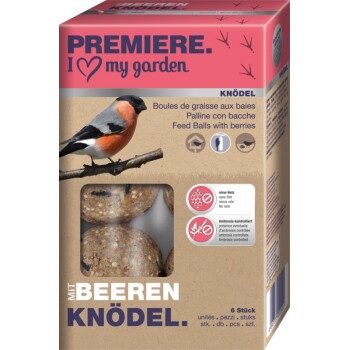 PREMIERE Meisenknödel 6er ohne Netz 6 Stück
