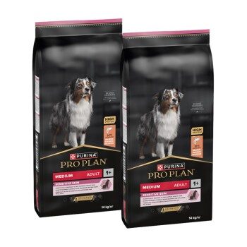 PRO PLAN Adult Medium Sensitive Skin 2x14 kg