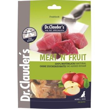 Dr. Clauder's Meat'n'Fruit Apfel & Hühnchen Snack 80g