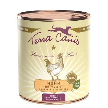 Terra Canis Classic Adult Huhn mit Tomaten, Amaranth und Basilikum 6x800 g