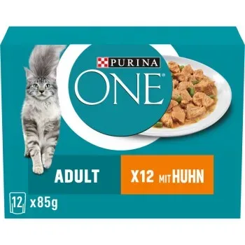 Purina ONE Adult Huhn 12x85 g