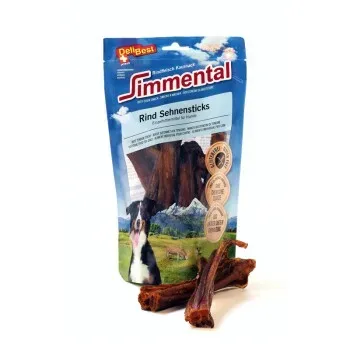 DeliBest Simmental Rind Sehnen Sticks 15cm 250g