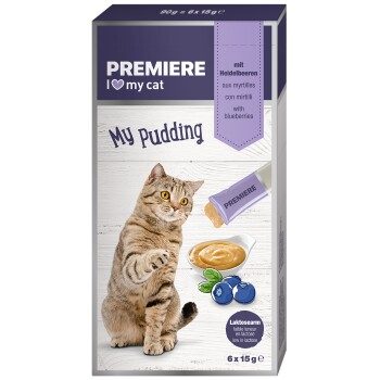 PREMIERE My Pudding Heidelbeere 24x15 g