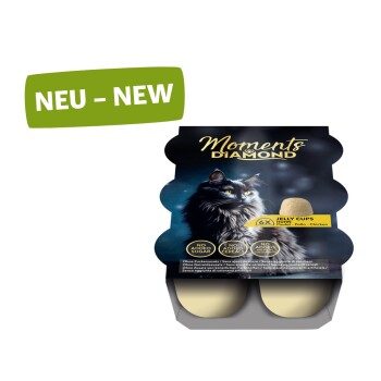 MOMENTS Diamond Katze Snack Jelly Cups Huhn 48x22 g