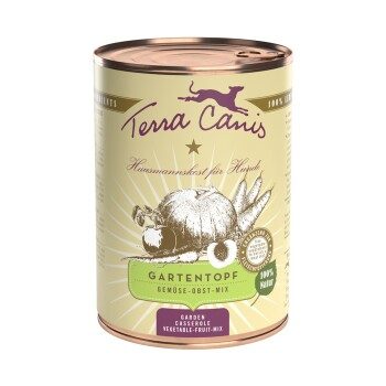 Terra Canis Gartentopf 6x400g Obst und Gemüse 6x400 g