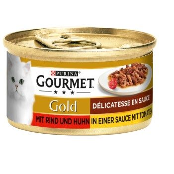 GOURMET Gold Délicatesse en Sauce 12x85 g