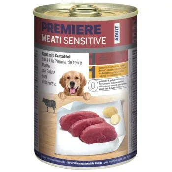 PREMIERE Meati Sensitive Rind und Kartoffel 24x400 g