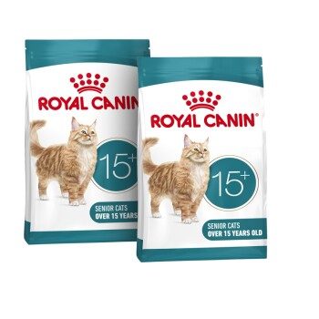 ROYAL CANIN Trockenfutter Katze, Senior, Ageing 15+ 2x4 kg