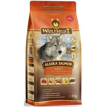WOLFSBLUT Adult Alaska, mit Lachs und Kartoffel 2 kg