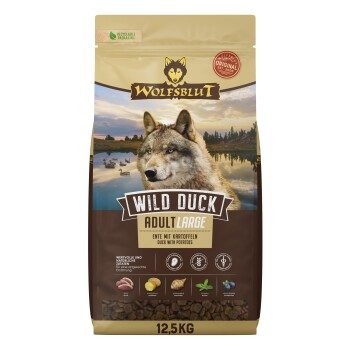 WOLFSBLUT Wild Duck Large Breed 2x12.5 kg