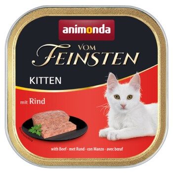 animonda Vom Feinsten Kitten 32 x 100g Rind 32x100 g