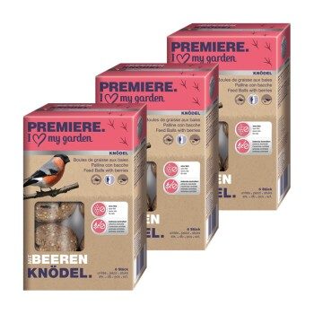 PREMIERE Meisenknödel 6er ohne Netz 3x6 Stück