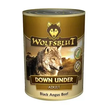 WOLFSBLUT Adult Down Under - Black Angus Beef mit Kartoffeln - 6x395 g
