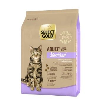SELECT GOLD Sterilised Adult Geflügel und Reis 2.5 kg