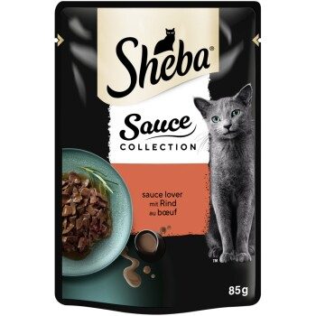 Sheba Sauce Collection Sauce Lover Rind 28x85 g