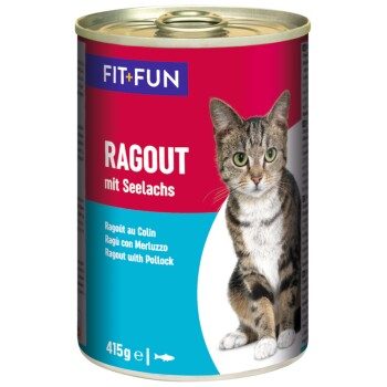 FIT+FUN Ragout Seelachs 48x415 g