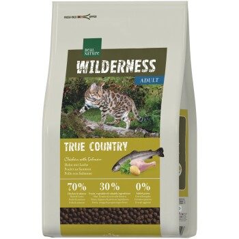 REAL NATURE WILDERNESS Trockenfutter Katze, Adult, True Country, Huhn mit Fisch 7 kg