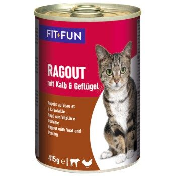 FIT+FUN Ragout Kalb und Geflügel 48x415 g