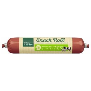 REAL NATURE Snackwurst Lamm und Rind mit Geflügel 12x80 g