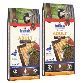 bosch high premium Concept Adult Ente & Reis 2x15 kg