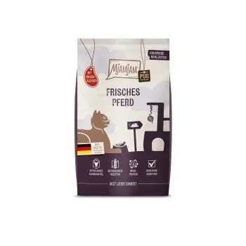 MjAMjAM Trockenfutter Katze, Adult, Knusprige Mahlzeiten Pur Pferd 1.5 kg
