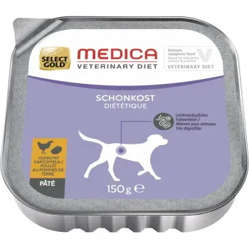 SELECT GOLD Medica Nassfutter Hund Adult Schonkost Huhn mit Kartoffel 20x150 g