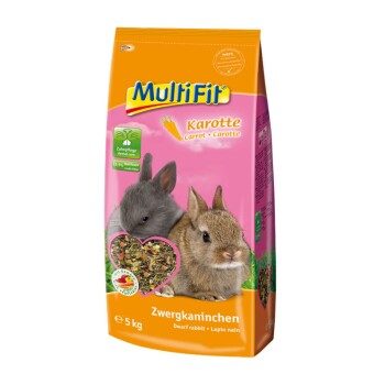 MultiFit für Zwergkaninchen mit Karotte 5 kg