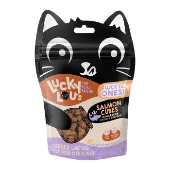 Lucky Lou Lucky Ones Cubes 8x80g Huhn und Lachs