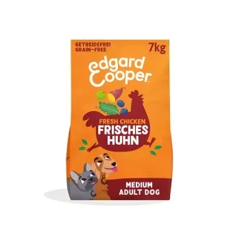 Edgard & Cooper Trockenfutter für Hunde, Adult, Freilaufhuhn 7 kg
