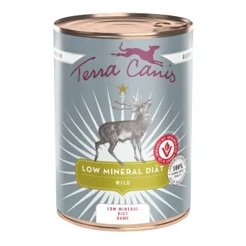 Terra Canis Nassfutter Hund Low Mineral Diät Wild 6x400 g