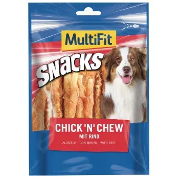 MultiFit Snacks Chick 'n' Chew mit Rind 500 g