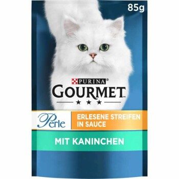 GOURMET Perle Erlesene Streifen Kaninchen 26x85 g