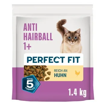 PERFECT FIT Anti-Hairball 1+ mit Huhn 1.4 kg