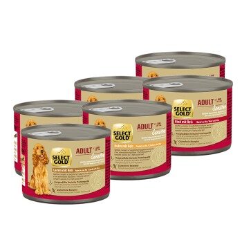 SELECT GOLD Sensitive Adult Mixpaket 6x200g Mixpaket 1