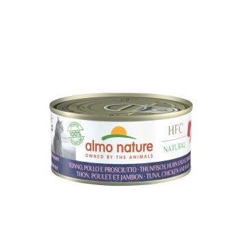 Almo nature HFC 24x150g Thunfisch, Huhn und Schinken 24x150 g