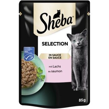 Sheba Selection in Sauce Lachs 28x85 g