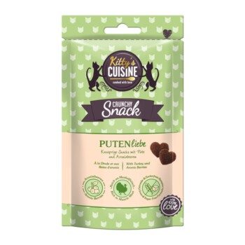 Kitty's Cuisine Crunchy Snack with Love 50g Putenliebe, mit Pute und Aroniabeeren