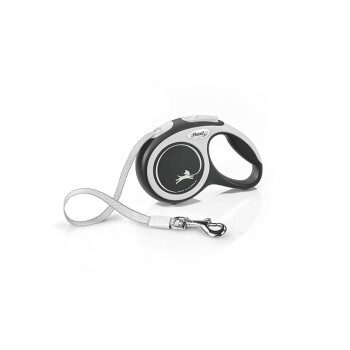 Flexi New Comfort Gurt schwarz XS, 3 m, 12 kg