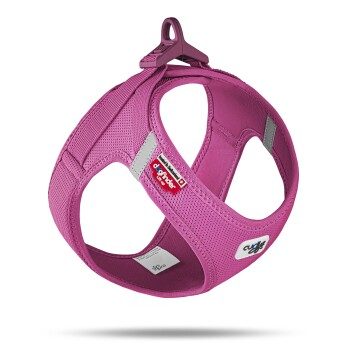 Curli Vest Harness Clasp Air-Mesh pink M