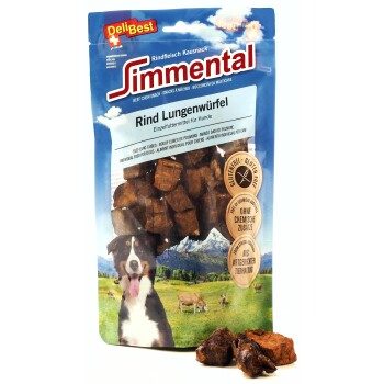 DeliBest Simmental Rind Lungenwürfel gross 120g
