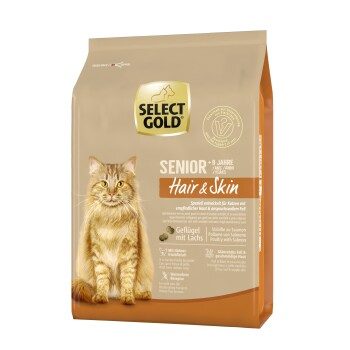 SELECT GOLD Hair+Skin Senior Geflügel und Lachs 2.5 kg