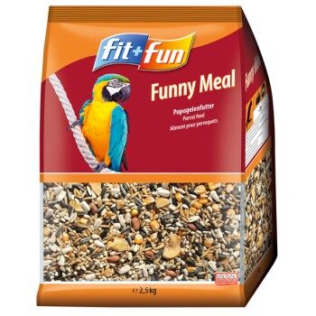 FIT+FUN Funny Meal Papagei 2x1 kg