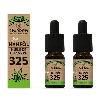 Sparrow Hanföl 325 mit CBD 2x10 ml
