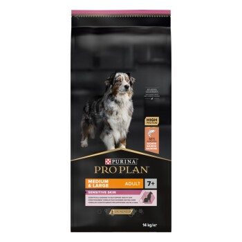 PRO PLAN Adult Medium & Large 7+ Sensitive Skin Lachs 14 kg